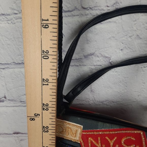 Vintage Beaded Purse World Traveler NYC Paris Rome Tokyo London - Picture 7 of 11